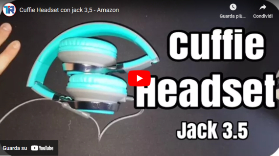 Cuffie Headset con jack 3,5 - Amazon